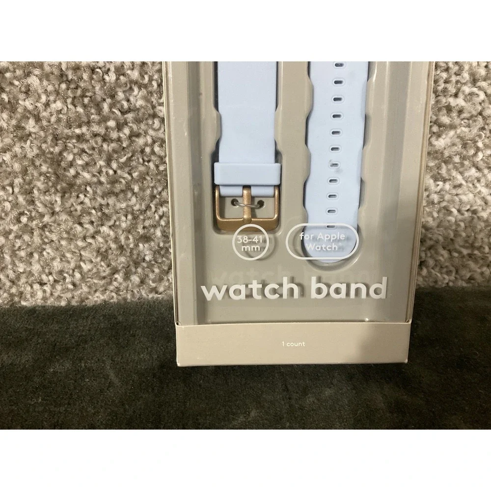 Sealed heyday Apple Watch Band 38/40/41mm Silicone Rose Gold Hardware